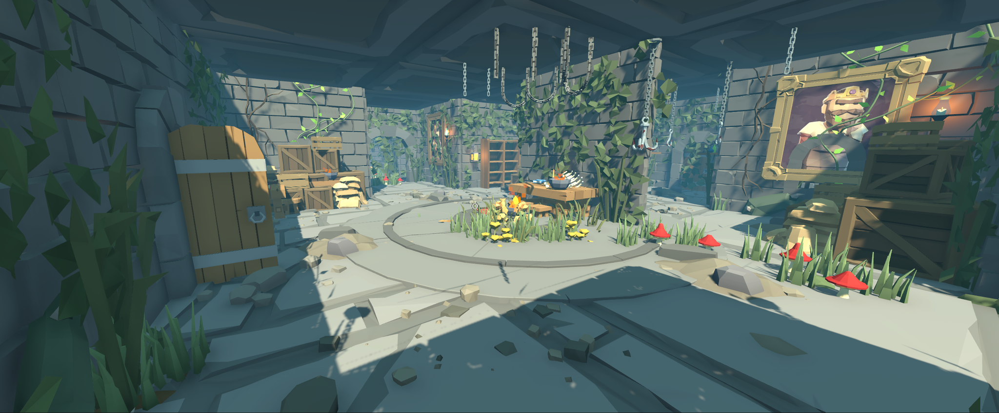 Dungeon Room Connection Example